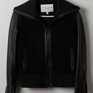 10 Crosby Derek LAM x Athleta Lamb Leather Wool Jacket  XS